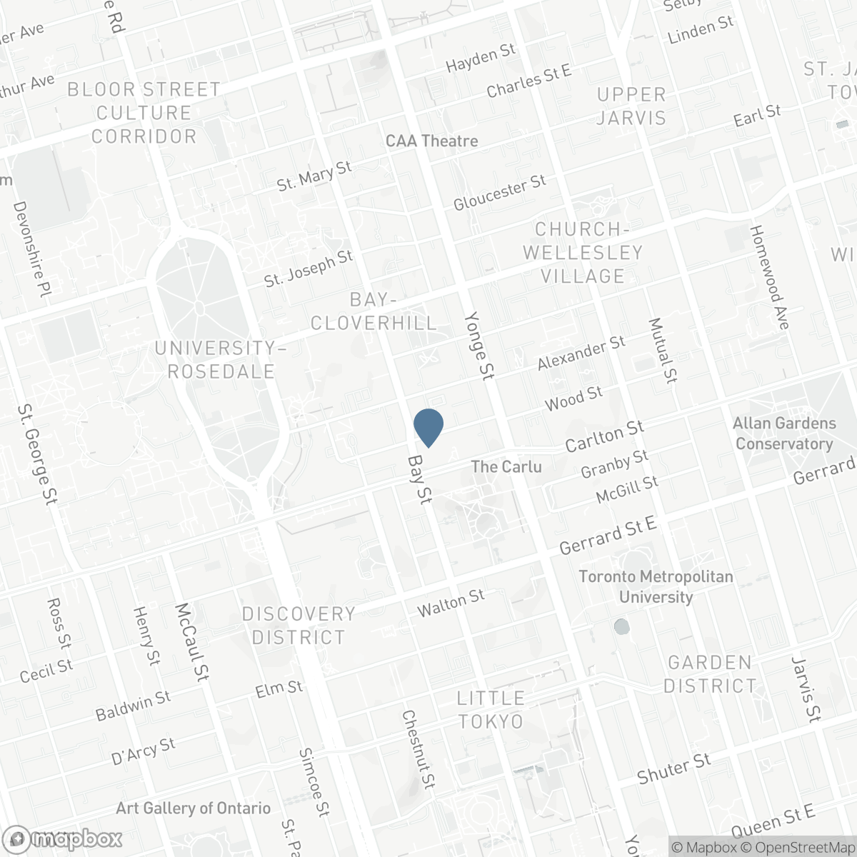 1508 - 38 GRENVILLE STREET, Toronto, Ontario M4Y 1A5
